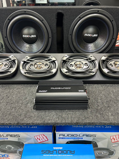 EQUIPO DE AUDIO GRAN POTENCIA Y UN COSTO INCREIBLE / ADL / 190326 / HAR