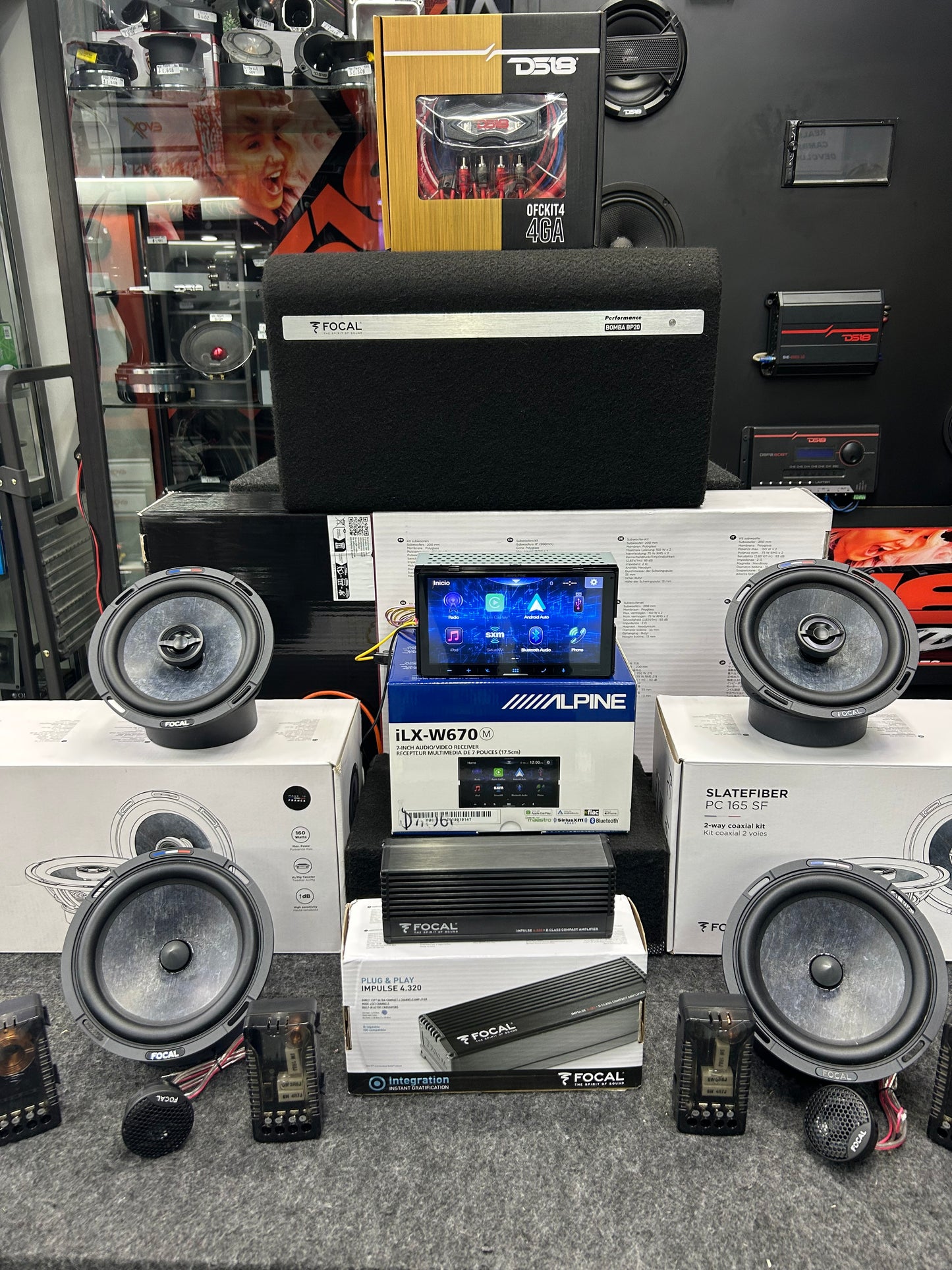 EQUIPO DE AUDIO DE ALTA CALIDAD Y FIDELIDAD / FOCAL / ALPINE / DS18 / 260326 / HAR