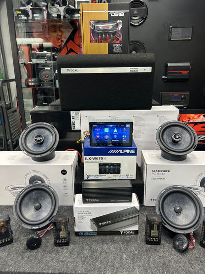 EQUIPO DE AUDIO DE ALTA CALIDAD Y FIDELIDAD / FOCAL / ALPINE / DS18 / 260326 / HAR