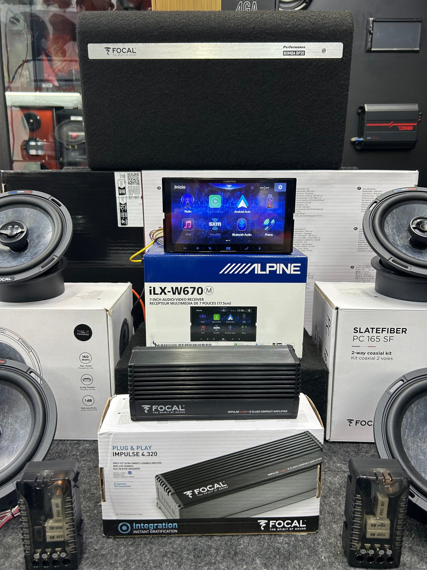 EQUIPO DE AUDIO DE ALTA CALIDAD Y FIDELIDAD / FOCAL / ALPINE / DS18 / 260326 / HAR