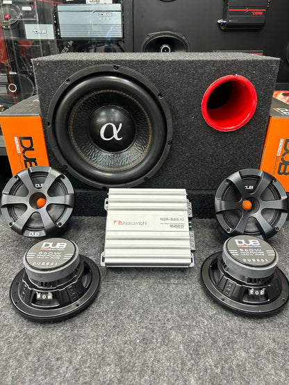 GRAN POTENCIA A UN INCREÍBLE COSTO / ALPHASONIK / DUB / NAKAMICHI / 070426 / HAR