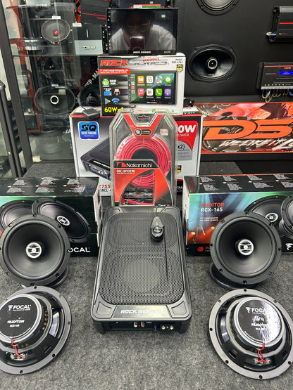 TIENES POCO ESPACIO Y BUSCAR CALIDAD DE AUDIO / ROCK SERIES / FOCAL / NAKAMICHI / 090426 / HAR
