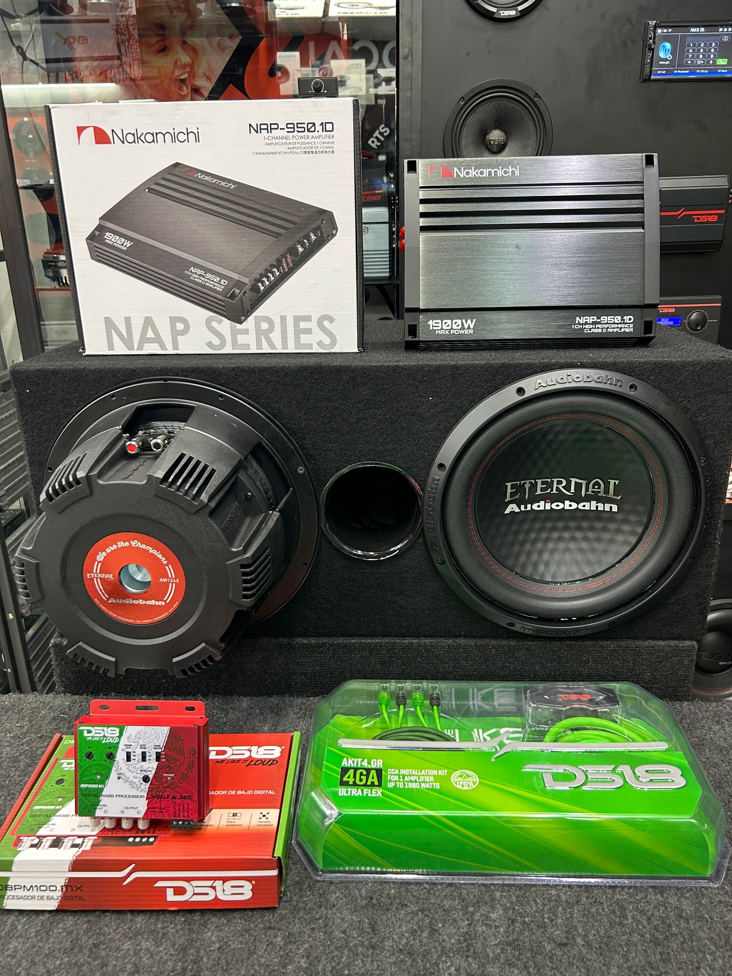 MARCA LA DIFERENCIA CON POTENCIA / AUDIOBAHN / DS18 / NAKAMICHI / 160426 / HAR