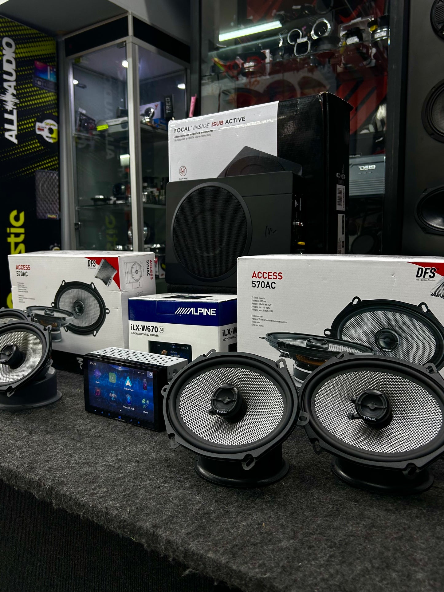 SI TU COCHE UTILIZA BOCINAS DE 5X7 O 6X8 ESTE PAQUETE ES PARA TI / FOCAL / ALPINE / 080526 / VDR