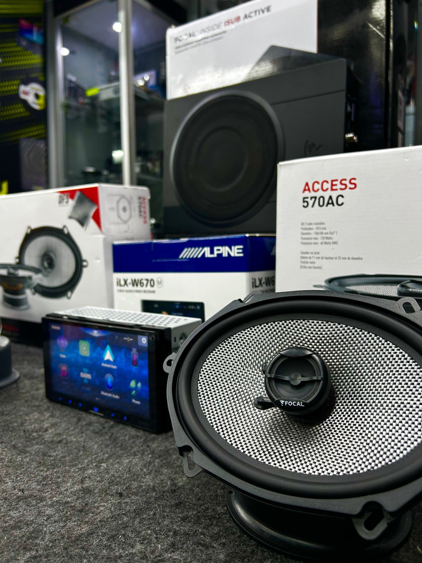 SI TU COCHE UTILIZA BOCINAS DE 5X7 O 6X8 ESTE PAQUETE ES PARA TI / FOCAL / ALPINE / 080526 / VDR