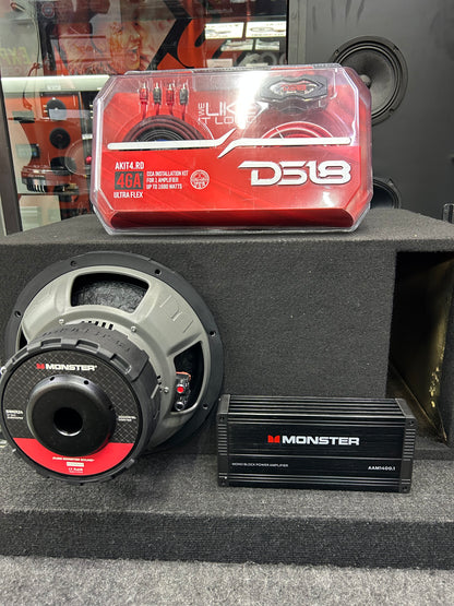 SACA EL MONSTRUO QUE LLEVAS DENTRO CON ESTE EQUIPO / MONSTER / DS18 / 270426 / HAR