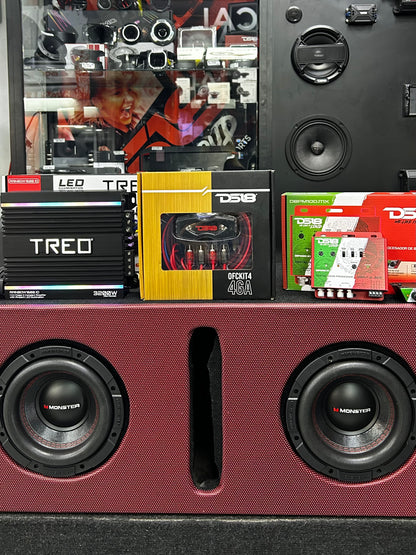 POTENTE PAQUETE DOBLE DE BAJO / MONSTER / TREO / DS18 / 140526 / VDR