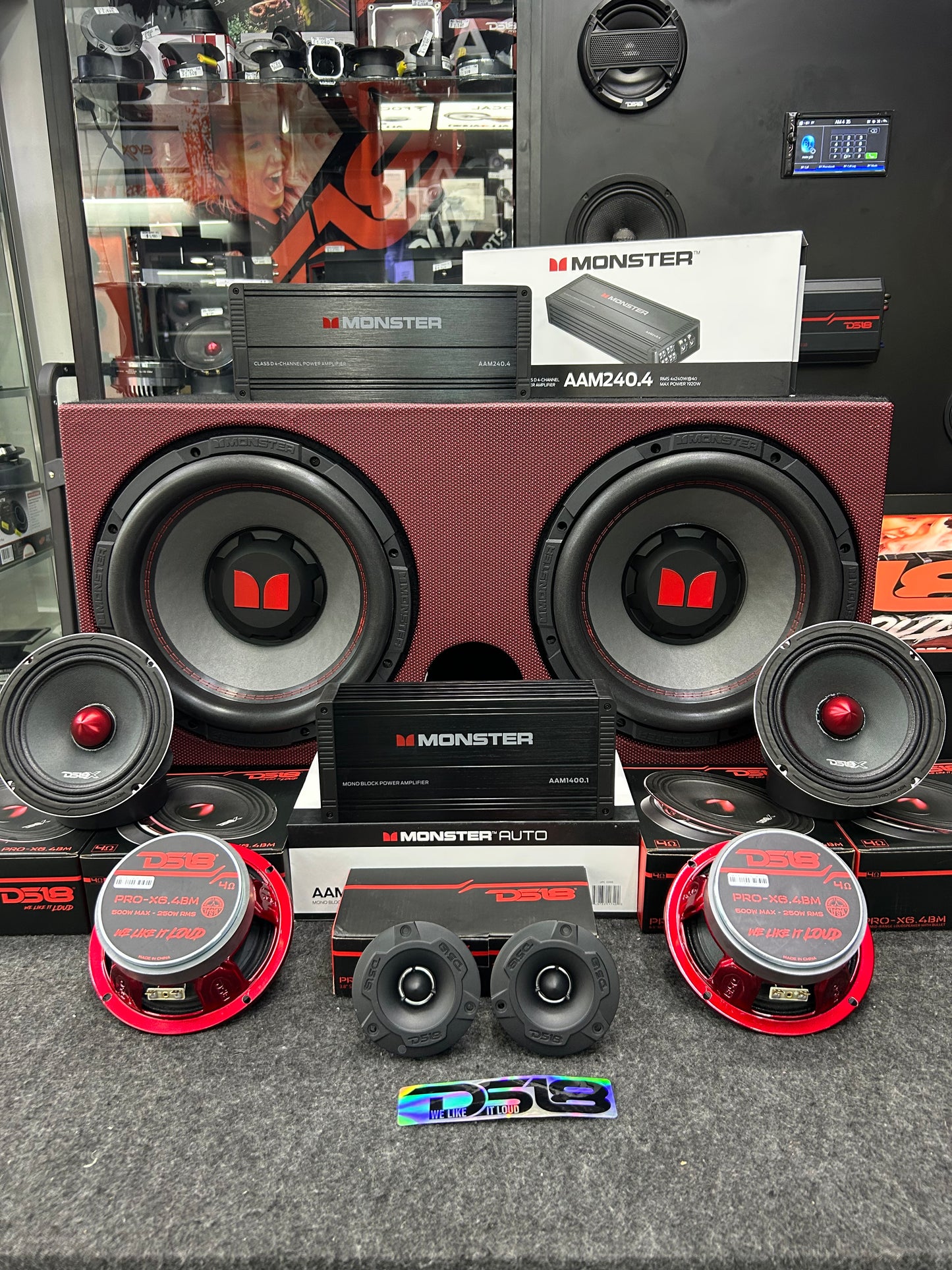 MAXIMA POTENCIA AUDITIVA / MONSTER / DS18 / 060526 / HAR