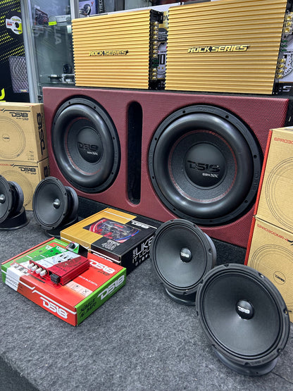 POTENCIA Y FIDELIDAD EN ESTE COMBO COMPLETO DE AUDIO / DS18 / ROCK SERIES / 110526 / HAR