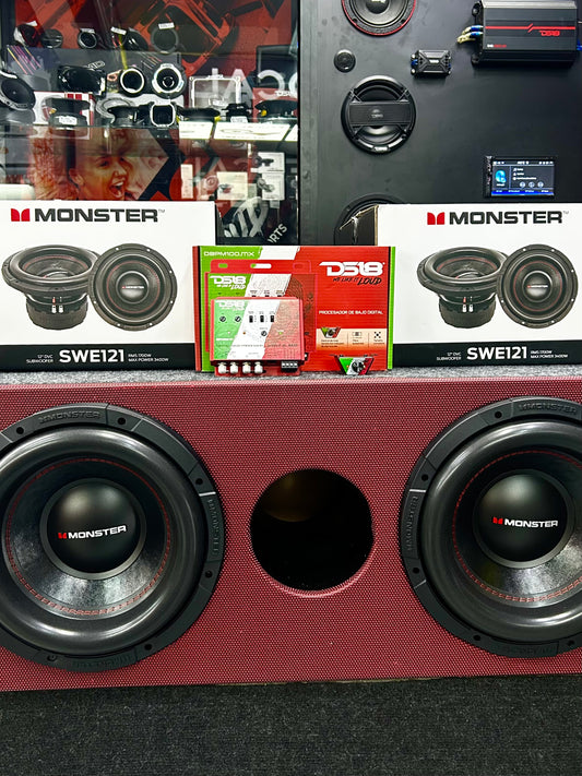 HAZ QUE TODO RETUMBE CON ESTE POTENTE PAQUETE / DS18 / MONSTER / 190526 / VDR
