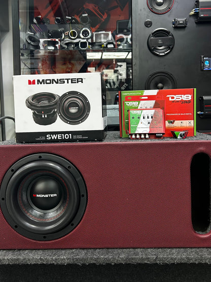LLÉVATE ESTE COMBO DE PODER EXTREMO PARA TU SONIDO / MONSTER / DS18 / 200526 / VDR