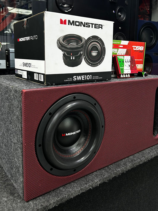 LLÉVATE ESTE COMBO DE PODER EXTREMO PARA TU SONIDO / MONSTER / DS18 / 200526 / VDR