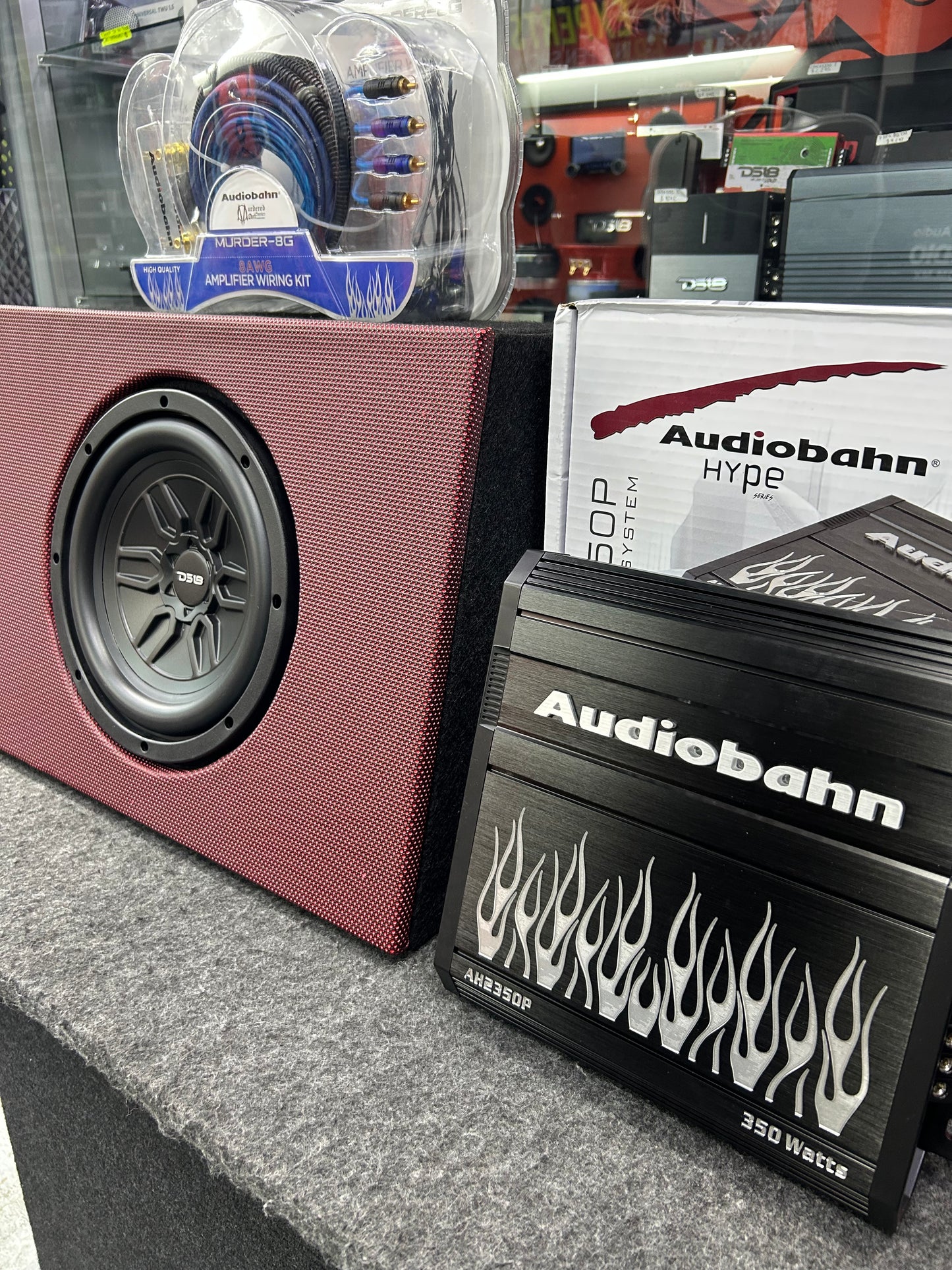 PAQUETE ACCESIBLE Y POTENTE DE BAJO / DS18 / AUDIOBAHN / 200526 / HAR