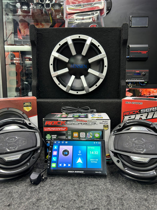 ACTUALIZA TU SISTEMA DE AUDIO POR UN INCREÍBLE PRECIO / ROCK SERIES / JENSEN / 210526 / HAR
