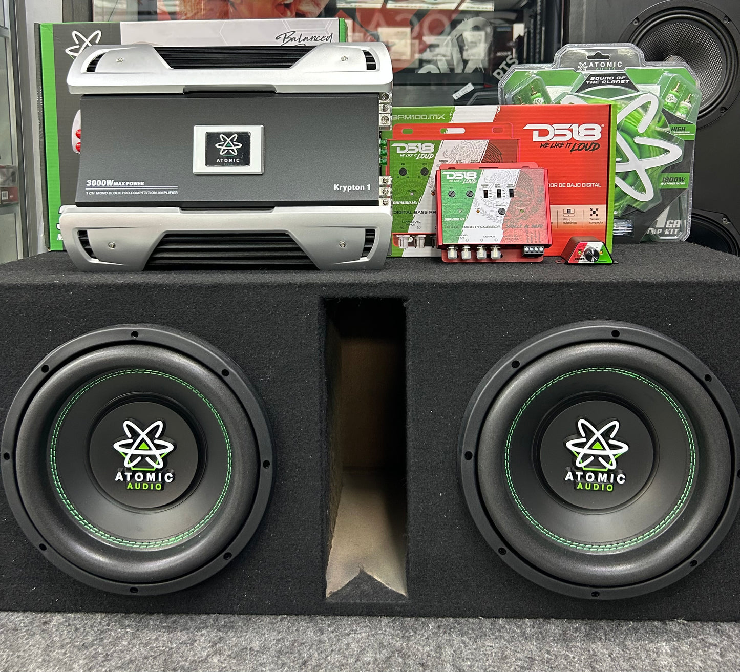 SIENTE LA POTENCIA DESDE EL PRIMER BEAT / ATOMIC AUDIO  / DS18 / 250526 / HAR