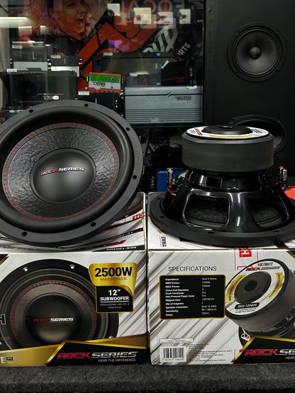 POTENTE PAQUETE DOBLE DE BAJO / DS18 / ROCK SERIES / 010626 / VDR
