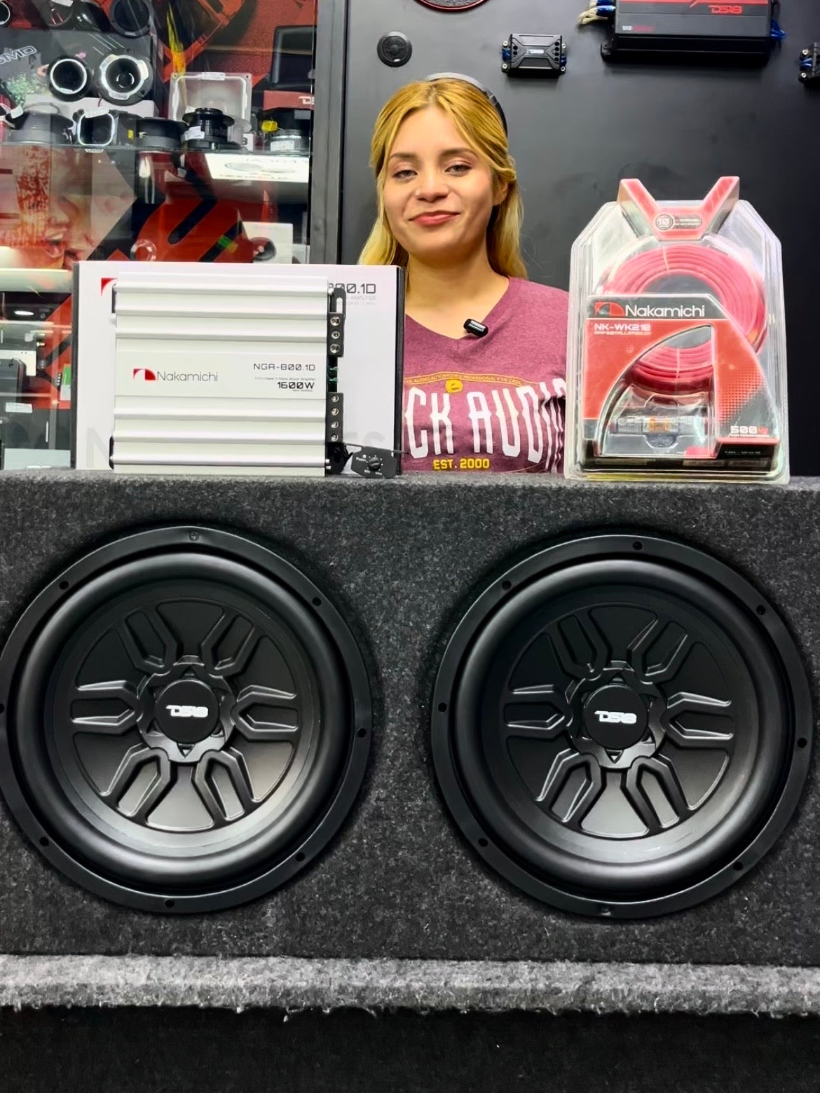 SI TE GUSTA SONAR RUIDOSO ESTE PAQUETE ES PARA TI / DS18 / NAKAMICHI / 290526 / VDR