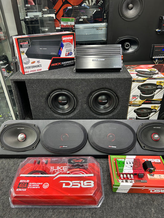 VIVE LA MUSICA Y SIENTE LA POTENCIA DE ESTE PAQUETE COMPLETO DE AUDIO / ROCK SERIES / DS18 / 020526 / HAR