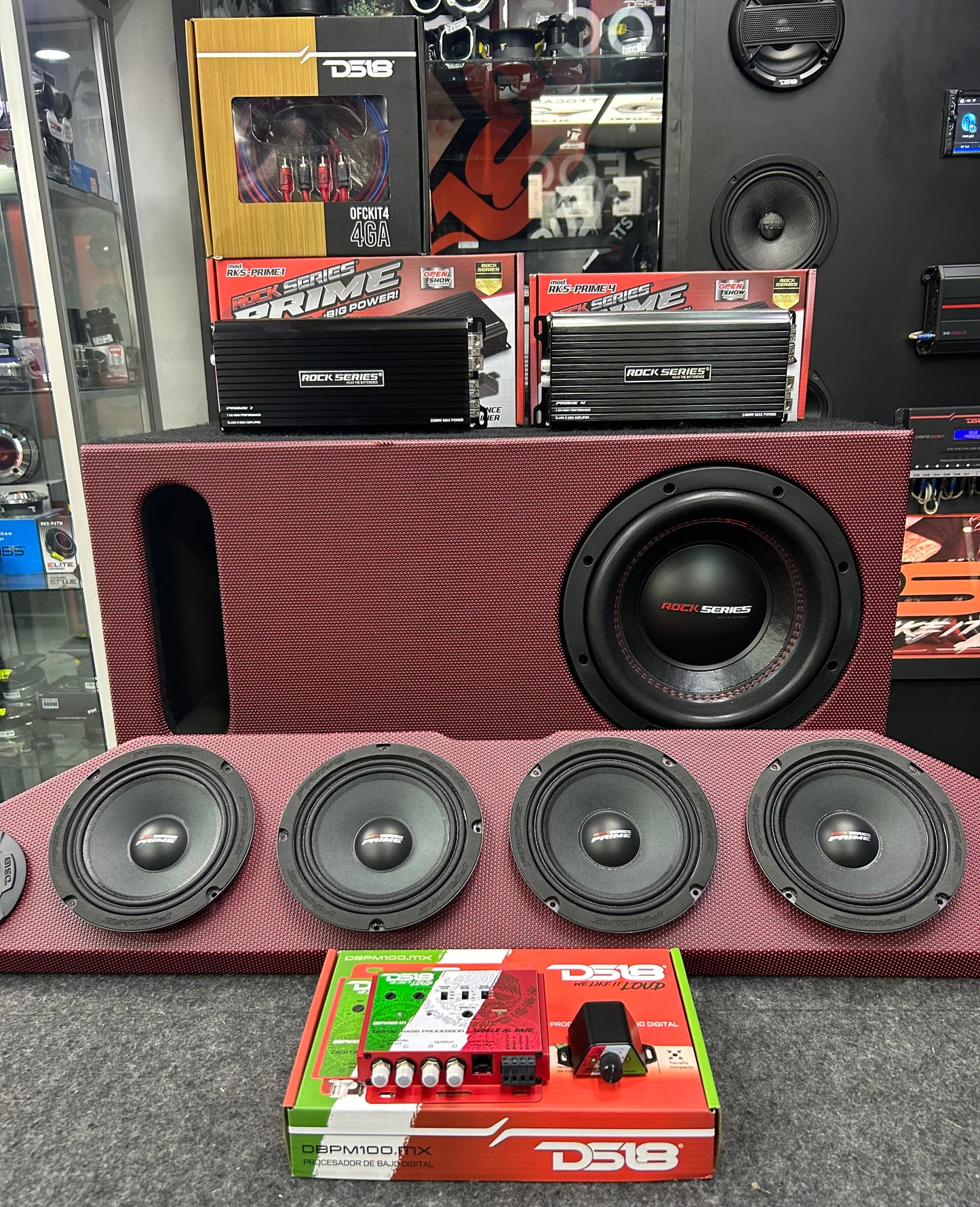 VUELVE A TU PRIME Y DALE MAS POTENCIA A TU VEHICULO / ROCK SERIES / DS18 / 030526 / HAR