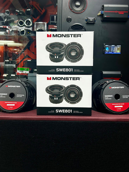 POTENTE PAQUETE DE DOBLE BAJEO 8” / MONSTER / DS18 / 050626 / VDR