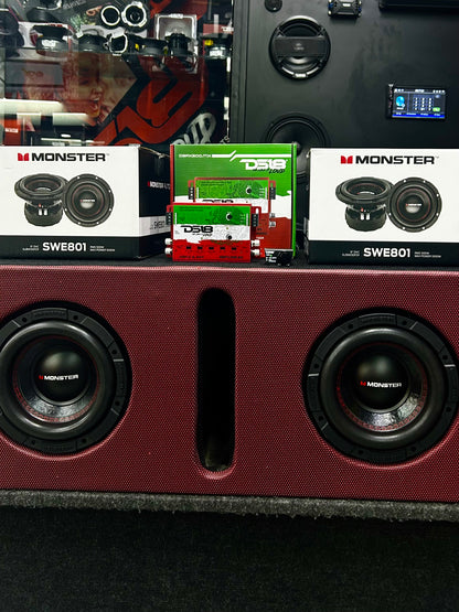 POTENTE PAQUETE DE DOBLE BAJEO 8” / MONSTER / DS18 / 050626 / VDR