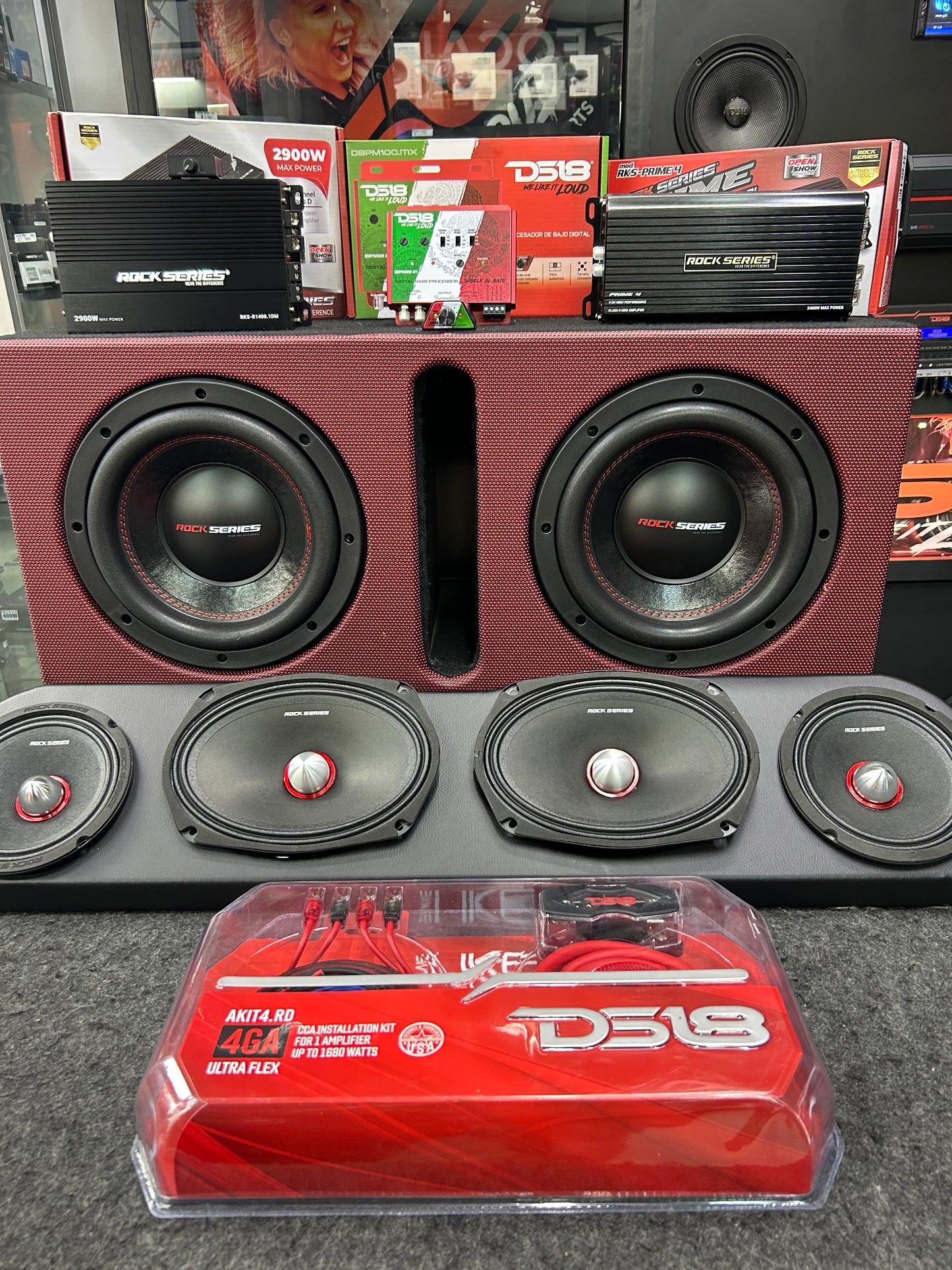 EL REGALO PERFECTO PARA PAPÁ O PARA TU VEHÍCULO / ROCK SERIES / DS18 / 190626 / HAR