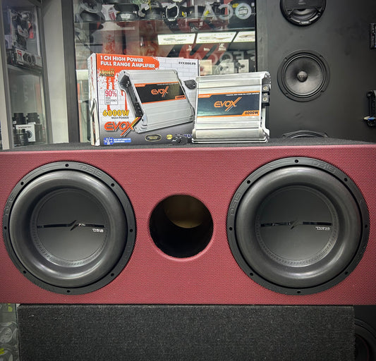 SUENA FUERTE Y HAZ QUE TE ESCUCHEN CON PAR DE SUBWOOFER SPL / DS18 / EVOX / 250626 / HAR