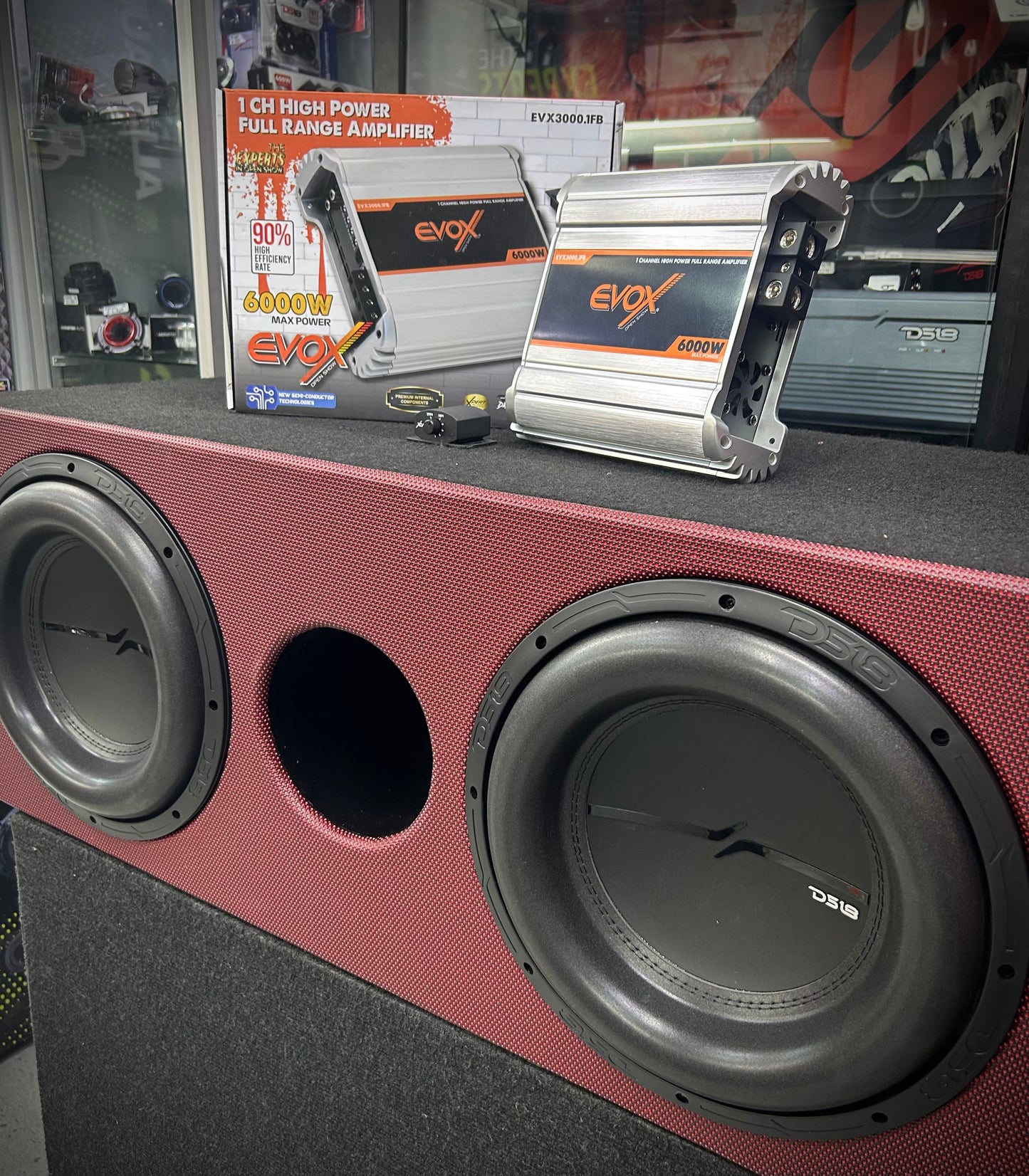SUENA FUERTE Y HAZ QUE TE ESCUCHEN CON PAR DE SUBWOOFER SPL / DS18 / EVOX / 250626 / HAR
