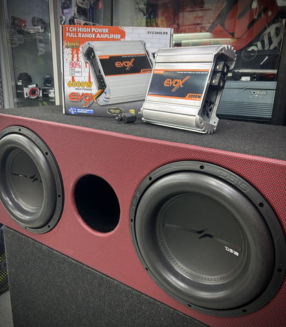 SUENA FUERTE Y HAZ QUE TE ESCUCHEN CON PAR DE SUBWOOFER SPL / DS18 / EVOX / 250626 / HAR