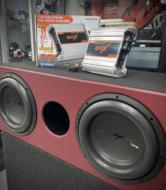 SUENA FUERTE Y HAZ QUE TE ESCUCHEN CON PAR DE SUBWOOFER SPL / DS18 / EVOX / 250626 / HAR