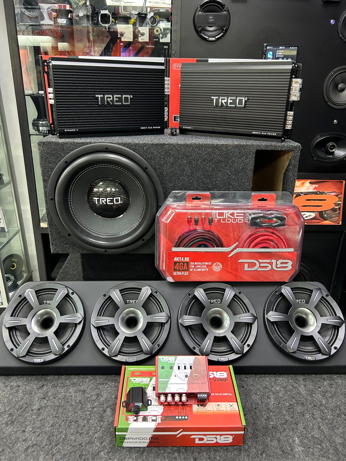 ESTRENA Y PRESUME UN POTENTE EQUIPO DE AUDIO / TREO / DS18 / 230726 / HAR