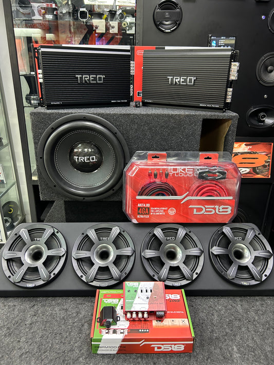 ESTRENA Y PRESUME UN POTENTE EQUIPO DE AUDIO / TREO / DS18 / 230726 / HAR