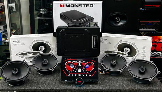 LLEVA EL AUDIO DE TU COCHE AL SIGUIENTE NIVEL CON LO UÑTIMO EN TECNOLOGÍA / FOCAL / ATOMIC / FOCAL / MONSTER / 300626 / VDR