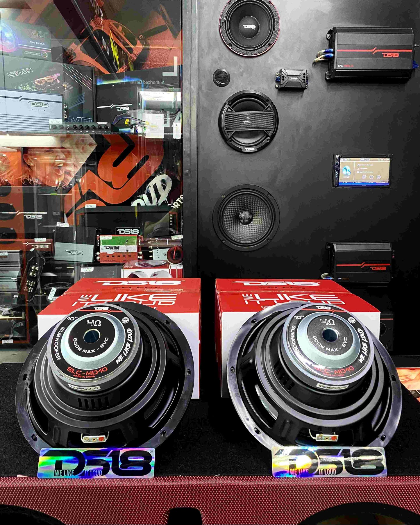 PAQUETE DE DOBLE SUBWOOFER 10” / DS18 / 280126 / DCA