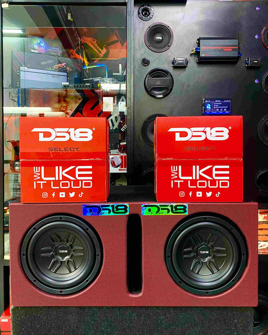 PAQUETE DE DOBLE SUBWOOFER 10” / DS18 / 280126 / DCA