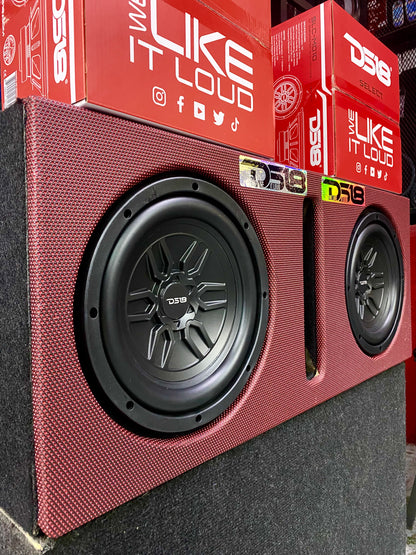 PAQUETE DE DOBLE SUBWOOFER 10” / DS18 / 280126 / DCA