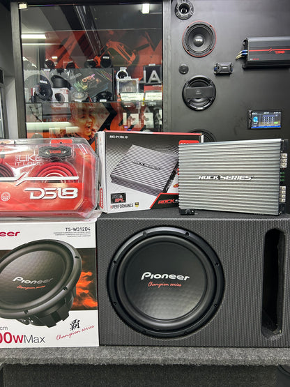 NUEVAMENTE EN STOCK INCREÍBLE EQUIPO DE BAJO / PIONEER  / ROCK SERIES / 020926 / HAR