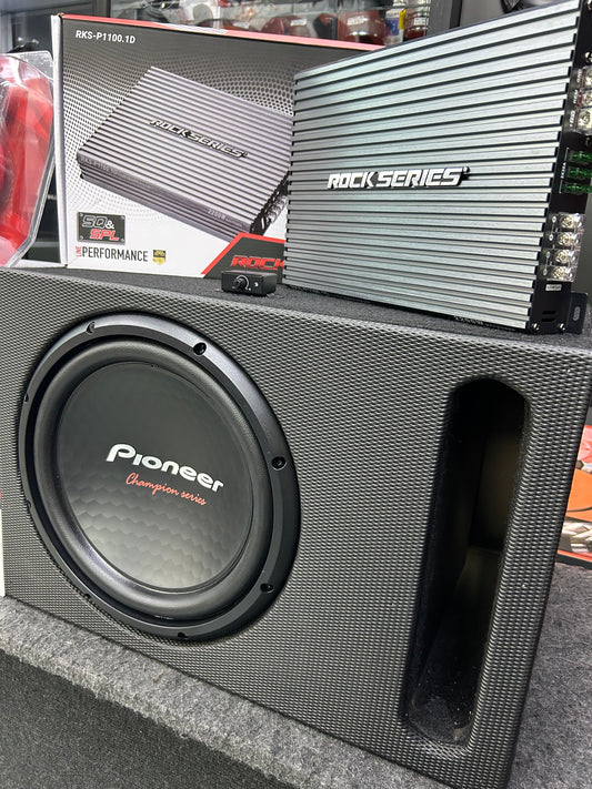 NUEVAMENTE EN STOCK INCREÍBLE EQUIPO DE BAJO / PIONEER  / ROCK SERIES / 020926 / HAR
