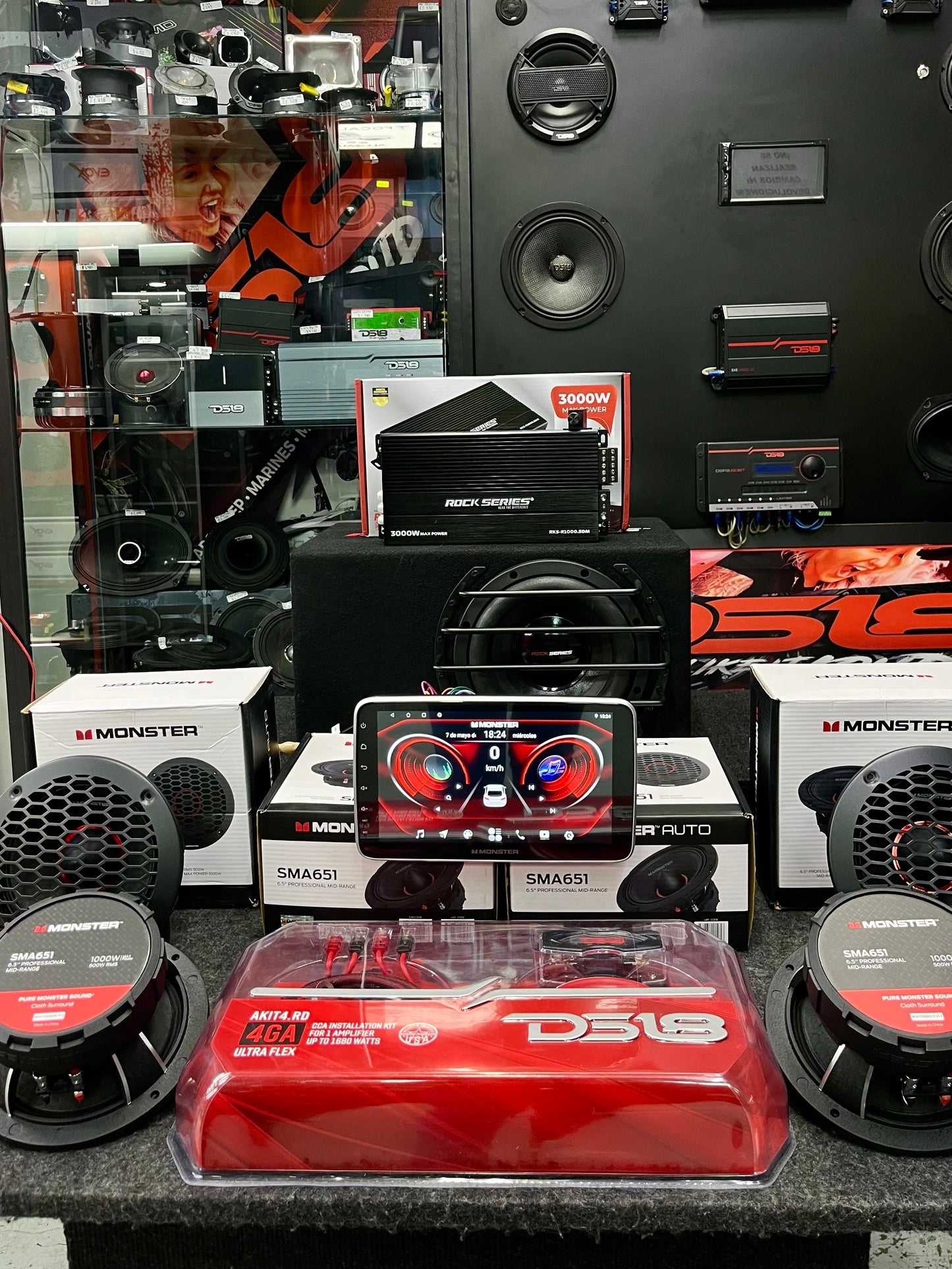 PAQUETE DE AUDIO OPEN SHOW / ROCK SERIES / DS18 / MONSTER / 250326 / VDR