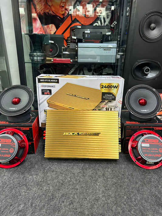 SUENA POTENTE CON PRO AUDIO DE CALIDAD / DS18  / ROCK SERIES / 040926 / HAR