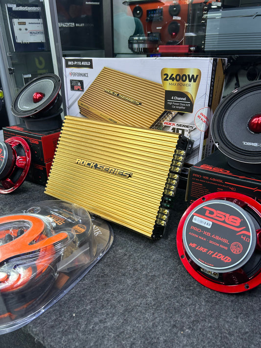 SUENA POTENTE CON PRO AUDIO DE CALIDAD / DS18  / ROCK SERIES / 040926 / HAR