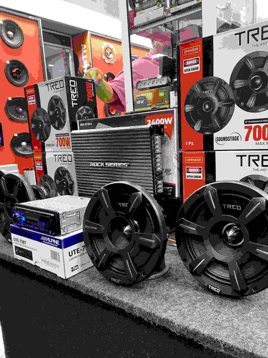 PAQUETE DE POTENCIA Y CALIDAD / TREO / ROCK SERIES / ALPINE / 270226 /VDR