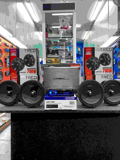 PAQUETE DE POTENCIA Y CALIDAD / TREO / ROCK SERIES / ALPINE / 270226 /VDR