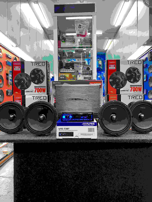 PAQUETE DE POTENCIA Y CALIDAD / TREO / ROCK SERIES / ALPINE / 270226 /VDR