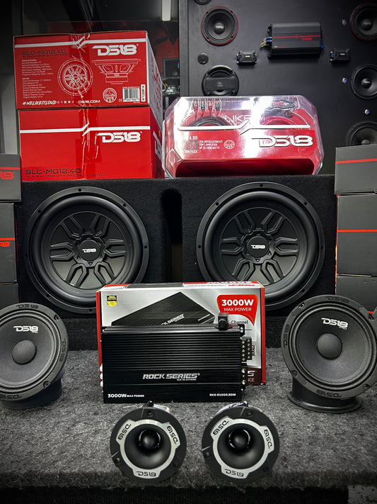 ¿TE GUSTA LO VES? ESTO ES DS18 PAQUETE DE PRO-AUDIO / ROCK SERIES / DS18 / 230626 / VDR