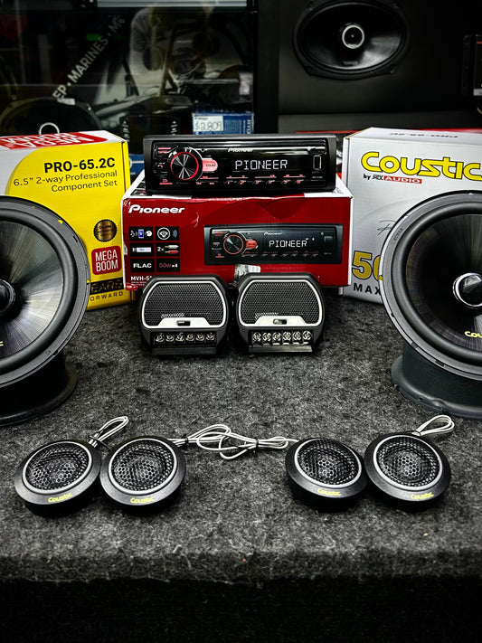LA COMBINACIÓN PERFECTA, PARA LLEVAR EL SISTEMA DE AUDIO DE TU VEHÍCULO AL SIGUIENTE NIVEL / COUSTIC / PIONEER / 280726 / VDR