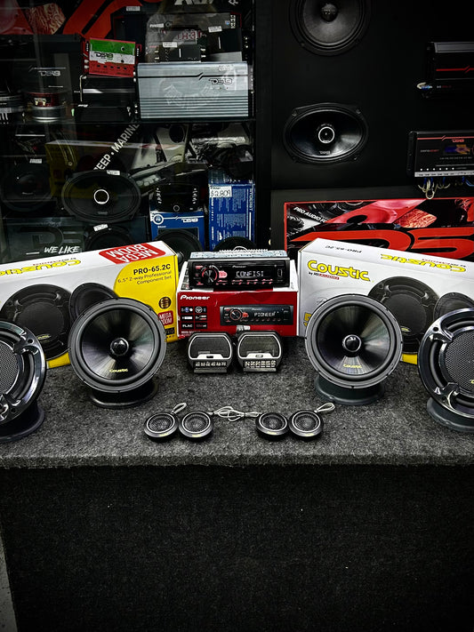 LA COMBINACIÓN PERFECTA, PARA LLEVAR EL SISTEMA DE AUDIO DE TU VEHÍCULO AL SIGUIENTE NIVEL / COUSTIC / PIONEER / 280726 / VDR