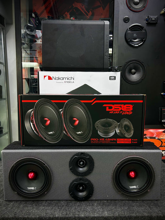 DISFRUTA CADA RECORRIDO CON UN SONIDO ENVOLVENTE / DS18 / NAKAMICHI / 300726 / VDR