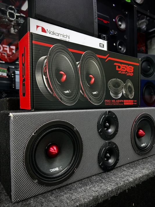 DISFRUTA CADA RECORRIDO CON UN SONIDO ENVOLVENTE / DS18 / NAKAMICHI / 300726 / VDR