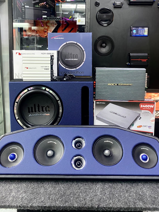 CONVIERTE TU VEHICULO EN EL MÁS RUIDOSO DE LA ZONA / AUDIOBAHN / DS18 / ROCK SERIES / NAKAMICHI / 200226 / DCA